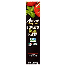Amore Double Concentrated Tomato Basil Paste, 4.5 oz, 4.5 Ounce