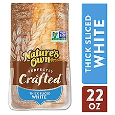 Nature's Own Perfectly Crafted Thick Sliced White Bread, 22 oz