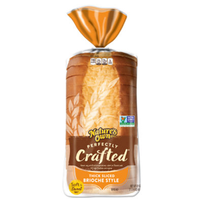 Nature's Own Perfectly Crafted Thick Sliced Brioche Style Bread, 22 oz