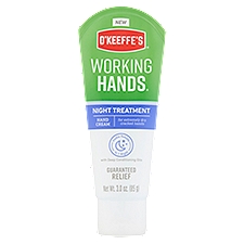 O'Keeffe's Working Hands Night Treatment, Hand Cream, 3 Ounce