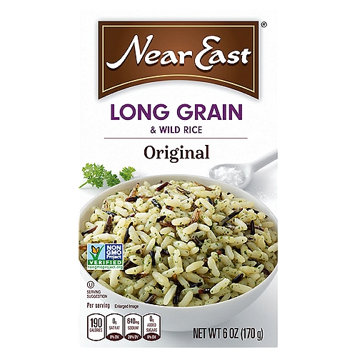 Near East Original Long Grain & Wild Rice Mix, 6 oz