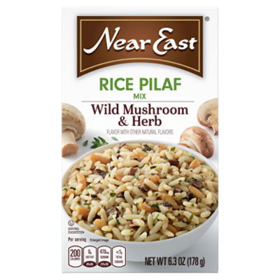 Near East Wild Mushroom & Herb Rice Pilaf Mix, 6.3 oz, 6.3 Ounce