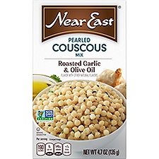 Near East Pearled Couscous mix, Roasted Garlic & Olive Oil, 4.7 Oz