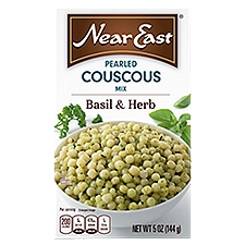 Near East Pearled Couscous Mix Basil & Herb, 5 Ounce