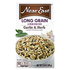 Near East Garlic & Herb, Long Grain & Wild Rice Mix, 5.9 Ounce
