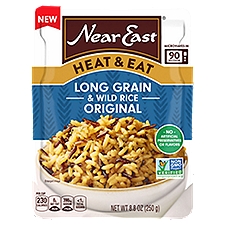 Near East Heat and Eat Long Grain Wild Rice 8.8 Oz