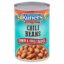 Kuner's Southwest Cumin & Chili Sauce, Chili Beans, 15 Ounce