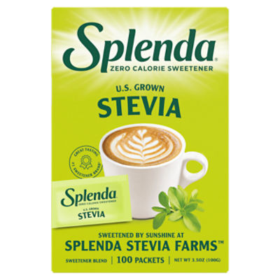 Splenda Stevia Zero Calorie Sweetener, 100 count, 3.5 oz