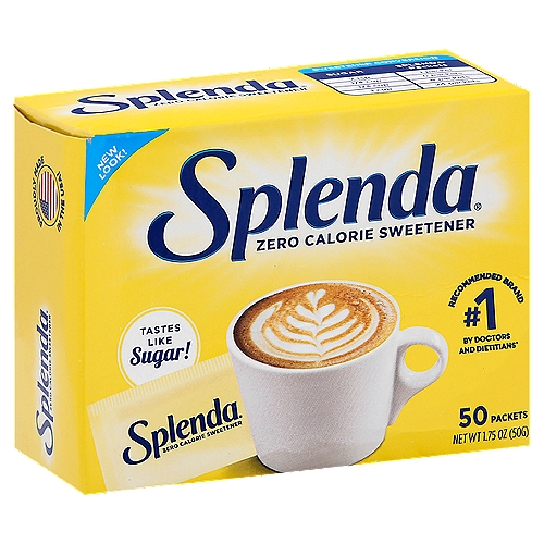 SPLENDA No Calorie Sweetener, Packets, are individual portions in the original yellow packets. They are a great way to sweeten beverages and can be sprinkled on cereal, fresh fruit, and more!