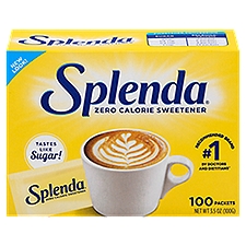 Splenda No Calorie, Sweetener, 100 Each