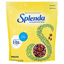 Splenda Granulated No Calorie, Sweetener, 9.7 Ounce