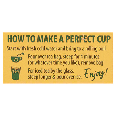 Bigelow Perfect Peach Herbal Tea Bags - 20/Box