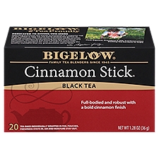 Bigelow Cinnamon Stick Black Tea Bags, 20 count, 1.28 oz