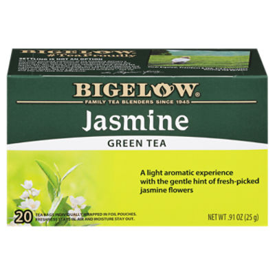 Bigelow Jasmine Green Tea Bags, 20 count, .91 oz