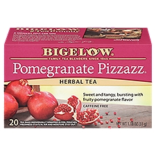 Bigelow Pomegranate Pizzazz Herbal Tea Bags, 20 count, 1.18 oz
