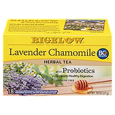 Bigelow Lavender Chamomile, Herbal Tea Bags, 0.98 Ounce