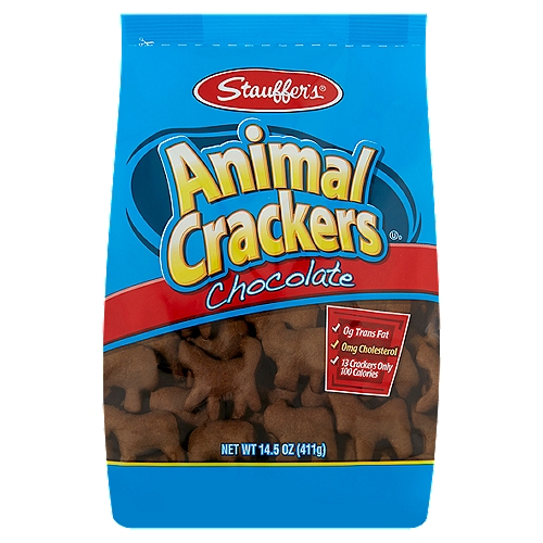 Stauffer's Chocolate Animal Crackers, 14.5 oz