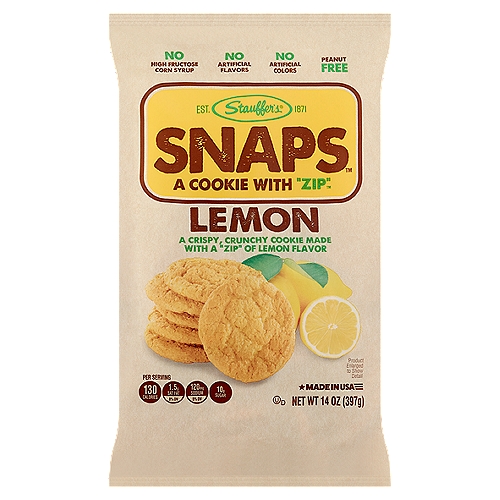 Stauffer's Snaps Lemon Cookies, 14 oz