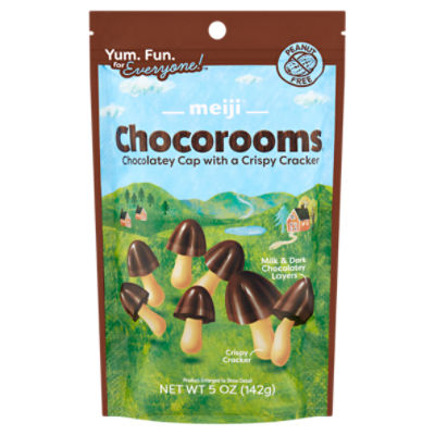 Meiji Chocorooms, 5 oz