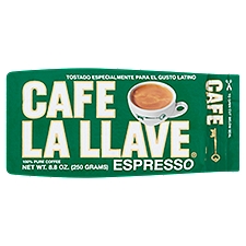 Cafe La Llave Espresso 100% Pure Coffee, 8.8 oz