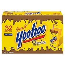 Yoo-hoo Chocolate Drink - 32 Pack Boxes, 208 Fluid ounce