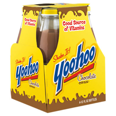 Yoo-Hoo Chocolate Drink, 12 fl oz, 4 count