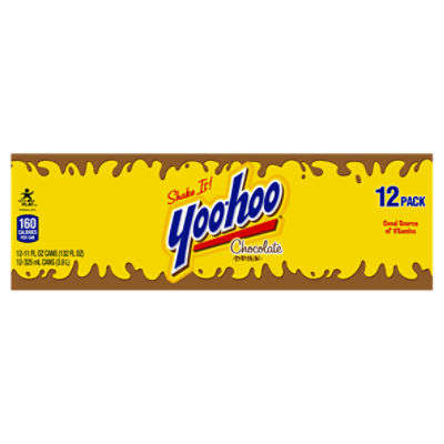 Yoo-Hoo Chocolate Drink, 11 fl oz, 12 count