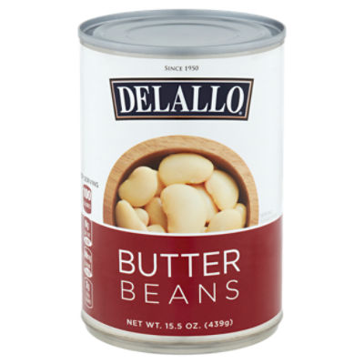 DeLallo Butter Beans, 15.5 oz