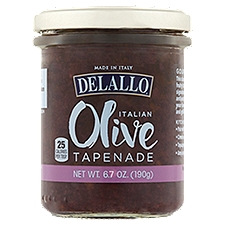 DeLallo Italian Olive Tapenade, 6.7 oz, 6.7 Ounce