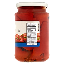 DeLallo Roasted Red Peppers in Water, 12 oz