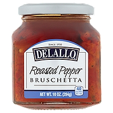 DeLallo Roasted Pepper Bruschetta, 10 oz