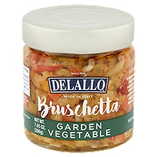 DeLallo Bruschetta, Garden Vegetable, 7.1 Ounce