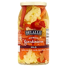DeLallo Mild Pickled Giardiniera, 25.5 fl oz