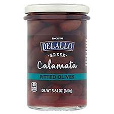 DeLallo Greek Calamata Pitted Olives, 5.64 oz