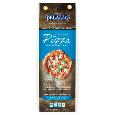 DeLallo Italian Pizza Dough Kit, 17.6 oz