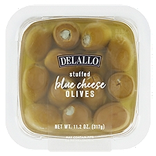 DeLallo Stuffed Blue Cheese Olives, 11.2 oz, 11.2 Ounce