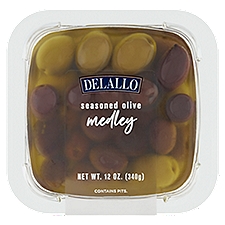 DeLallo Seasoned Olive Medley, 12 oz
