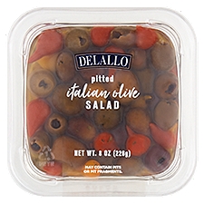 DeLallo Pitted Italian Olive Salad, 8 oz