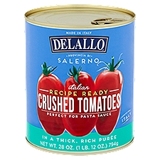 DeLallo Salerno Italian Recipe Ready Crushed Tomatoes, 28 oz