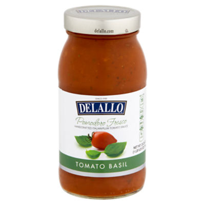 DeLallo Pomodoro Fresco Tomato Basil Sauce, 25.25 oz