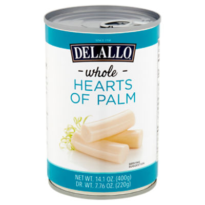 DeLallo Whole Hearts of Palm, 14.1 oz