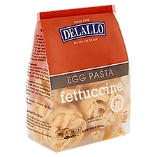 DeLallo Fettuccine Egg Pasta, 8.8 oz