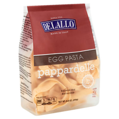 DeLallo Pappardelle Egg Pasta, 8.8 oz