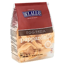 DeLallo Pappardelle Egg Pasta, 8.8 oz