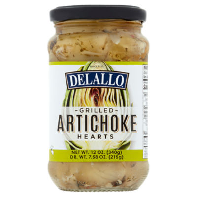 DeLallo Grilled Artichoke Hearts, 12 oz