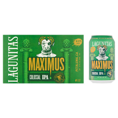 Lagunitas Maximus Colossal IPA Beer, 12 fl oz, 6 count