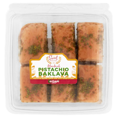 Sweet House Handmade Pistachio Baklava, 7 oz