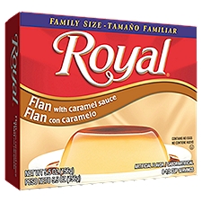 Royal Flan with Caramel Sauce Family Size, 5.5 oz