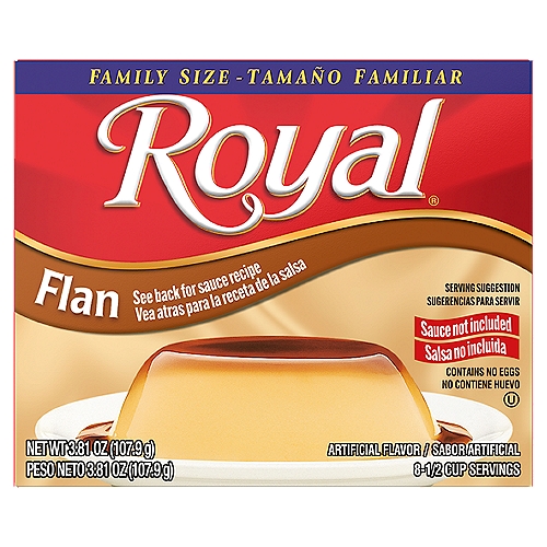 Royal Flan Family Size, 3.81 oz