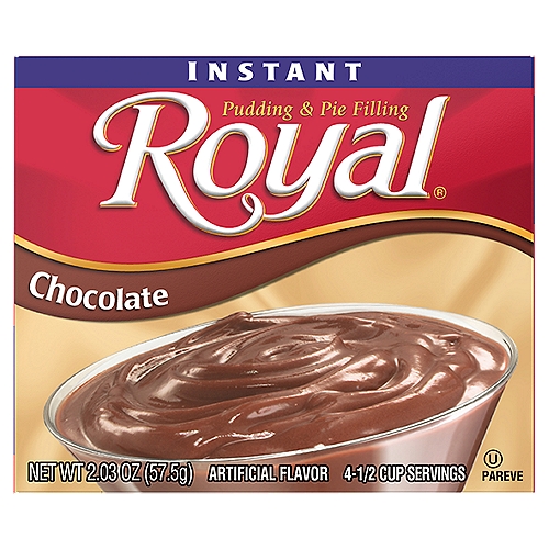 Royal Instant Chocolate Pudding and Pie Filling, 2.03 oz